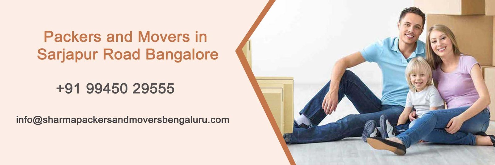 Packers and Movers in Sarjapur Road Bengaluru